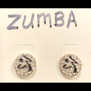 Zumba Fitness Sparkle Stud Earrings